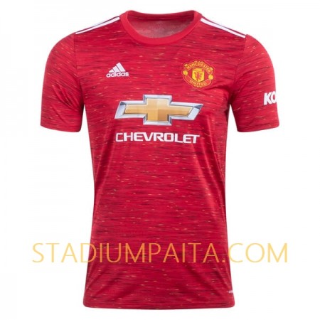 Virallinen pelipaita Manchester United Koti 2020-21 Lyhythihainen - Miesten Virallinen pelipaita Manchester United Koti 2020-21 Lyhythihainen - Miesten